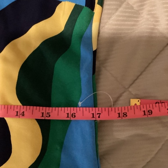 NWT Donna Morgan Size 6 Riviera Print Short‎ Sleeve Maxi Dress - Picture 9 of 10